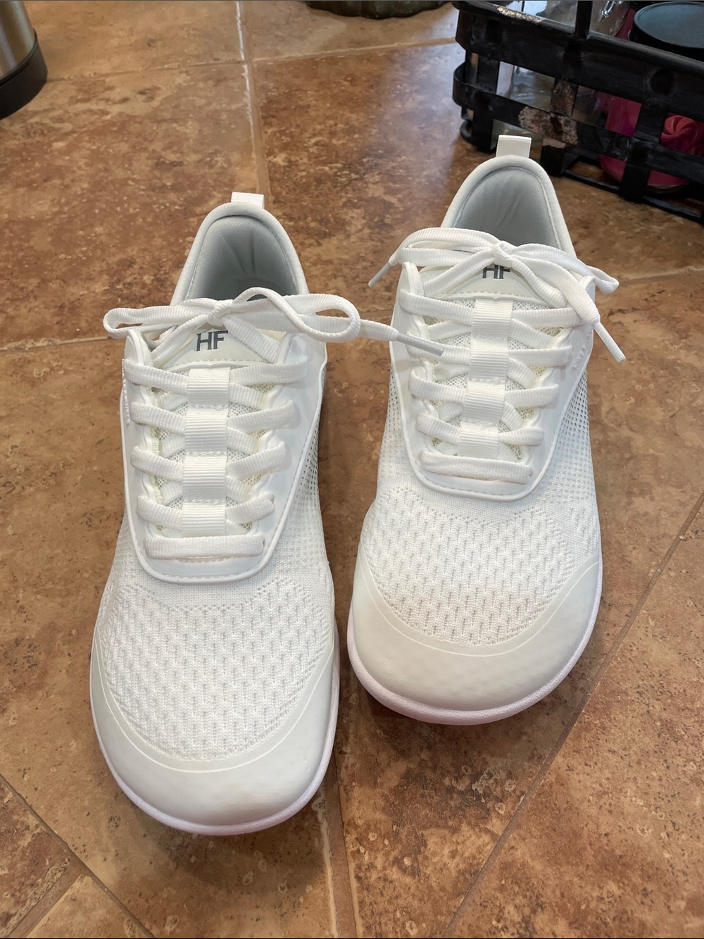 Women’s White Athletic Sneakers - Lightweight Comfort